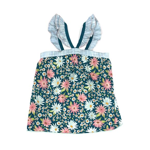 Matilda Jane Girls Dream Chaser Happy Florals Tunic - Picture 1 of 6